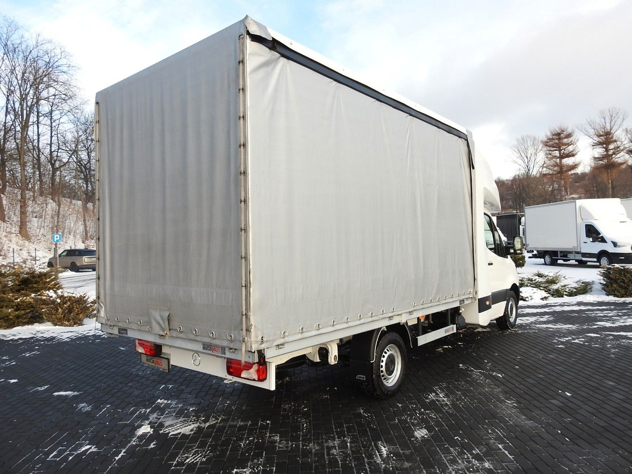 Mercedes-Benz SPRINTER 316 PRITSCHE PLANE 8 PALETTEN WEBASTO - Тентований фургон, Вантажопасажирський фургон: фото 3 Mercedes-Benz SPRINTER 316 PRITSCHE PLANE 8 PALETTEN WEBASTO - Тентований фургон, Вантажопасажирський фургон: фото 3