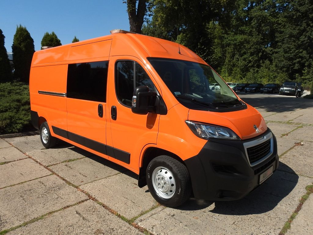 Peugeot BOXER KASTENWAGEN DOPPELKABINE 7 SITZE - Суцільнометалевий фургон, Вантажопасажирський фургон: фото 4 Peugeot BOXER KASTENWAGEN DOPPELKABINE 7 SITZE - Суцільнометалевий фургон, Вантажопасажирський фургон: фото 4