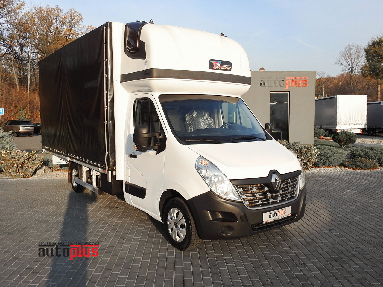 RENAULT MASTER TARPAULIN 10 PALLETS WEBASTO CRUISE CONTROL AIR CONDITIONING PNEUMATICS 170HP - Тентований фургон: фото 1 RENAULT MASTER TARPAULIN 10 PALLETS WEBASTO CRUISE CONTROL AIR CONDITIONING PNEUMATICS 170HP - Тентований фургон: фото 1