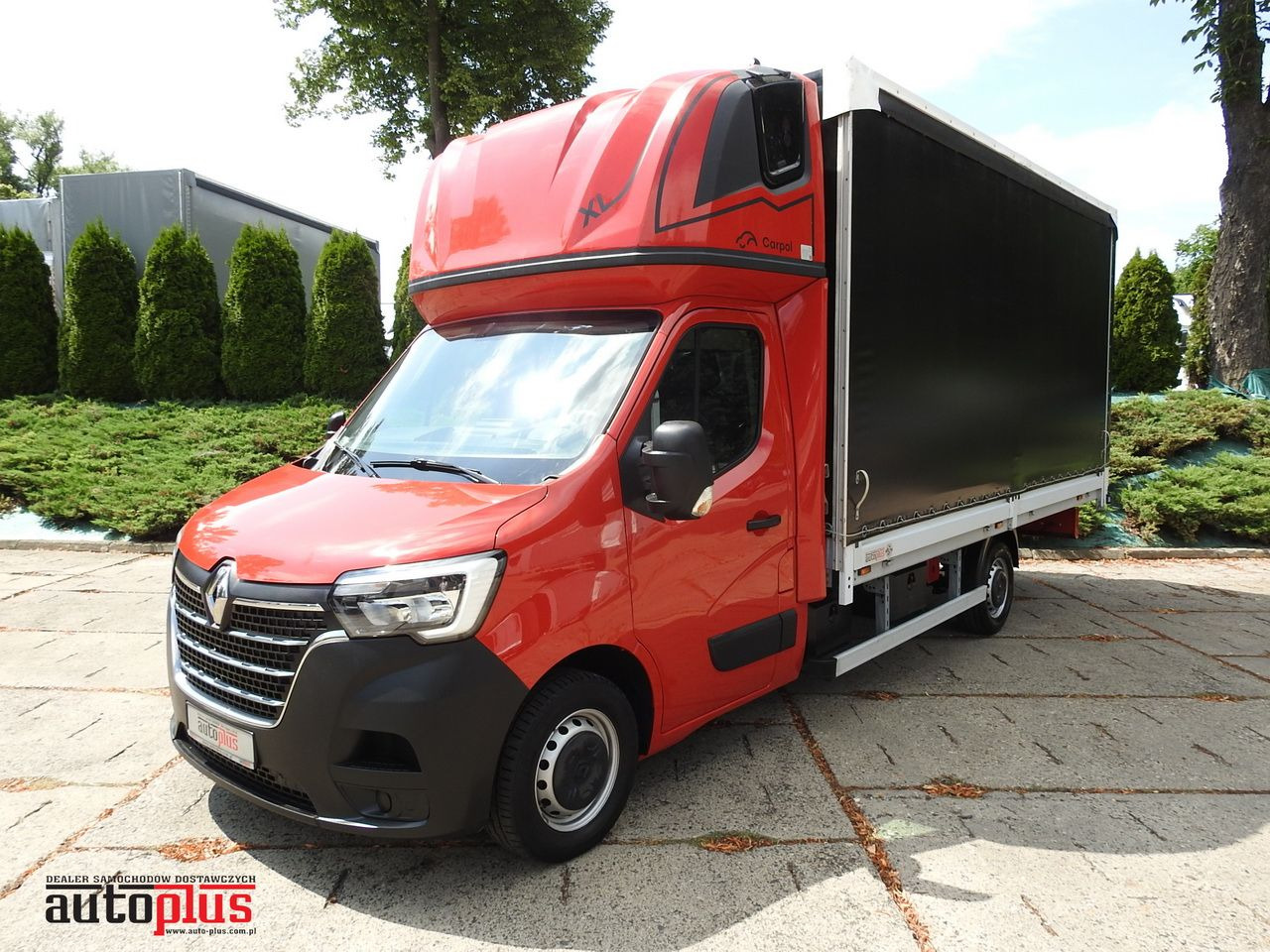 RENAULT MASTER TARPAULIN 10 PALLETS WEBASTO CRUISE CONTROL LED LIGHTS PNEUMATICS AIR CONDITIONING 165HP - Тентований фургон: фото 1 RENAULT MASTER TARPAULIN 10 PALLETS WEBASTO CRUISE CONTROL LED LIGHTS PNEUMATICS AIR CONDITIONING 165HP - Тентований фургон: фото 1