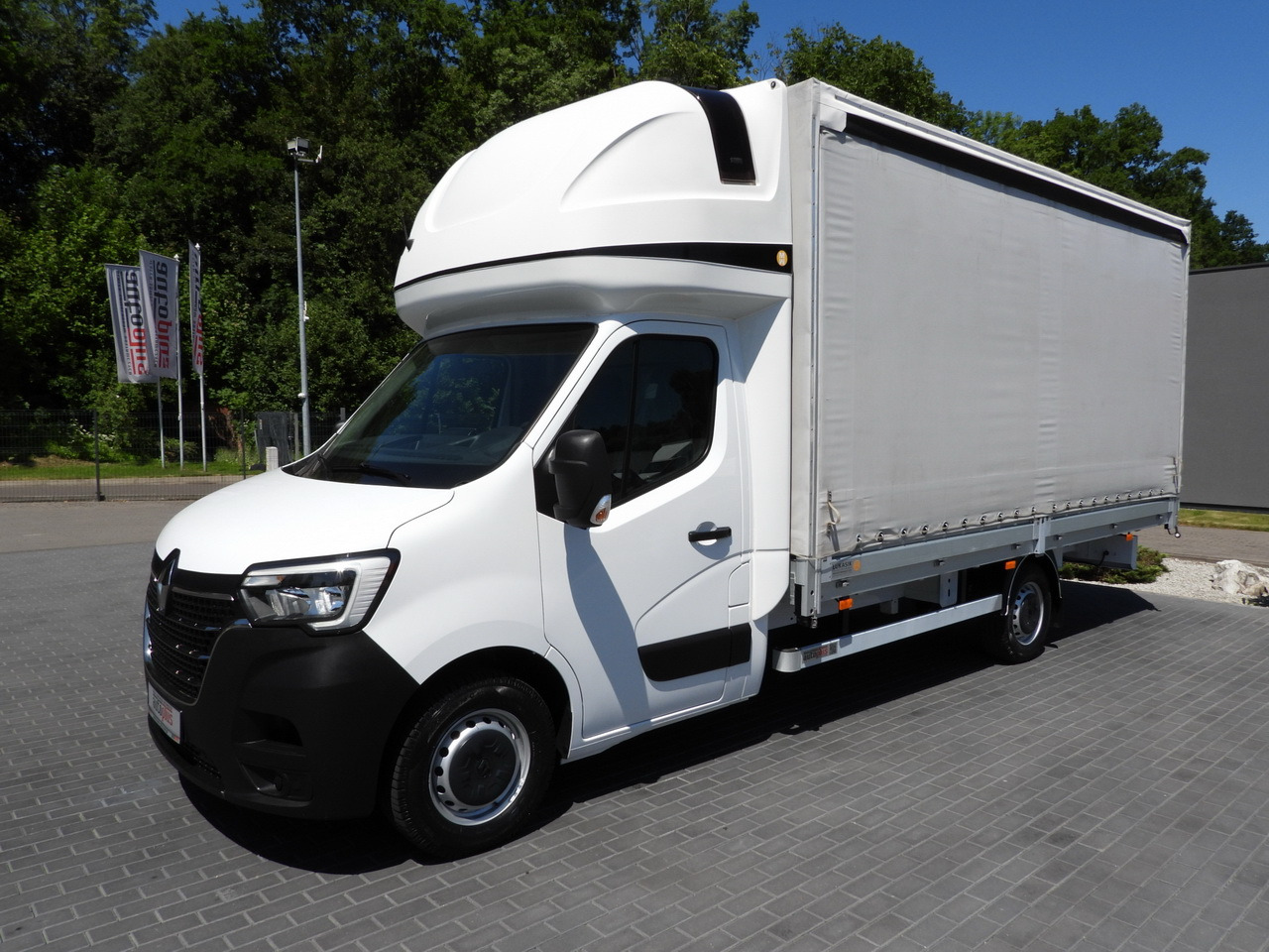 Тентований фургон RENAULT MASTER  TARPAULIN 10 PALLETS WEBASTO CRUISE CONTROL LED LIGHTS PNEUMATICS AIR CONDITIONING  165HP: фото 6