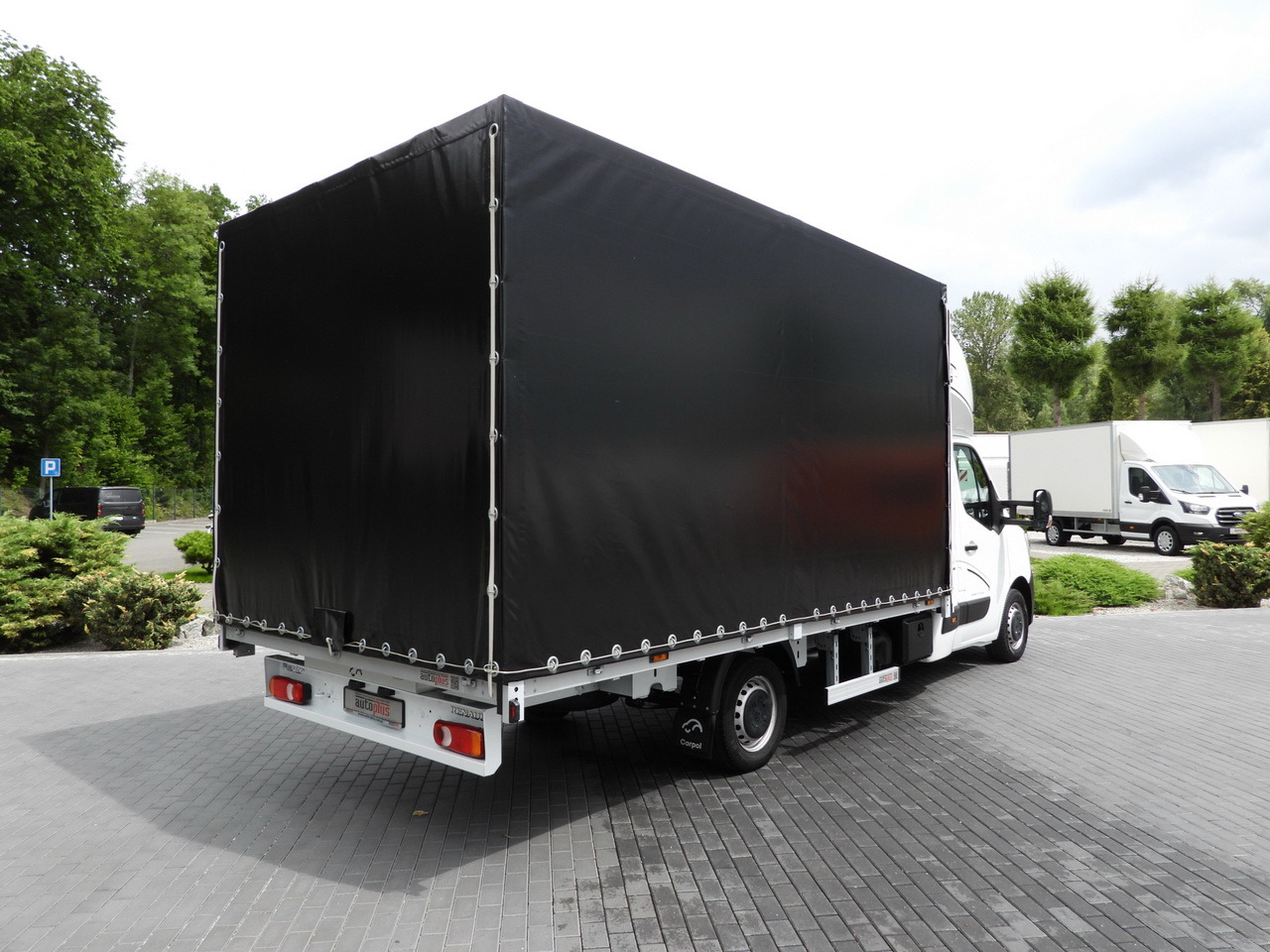 RENAULT MASTER TARPAULIN 10 PALLETS WEBASTO CRUISE CONTROL LED LIGHTS PNEUMATICS AIR CONDITIONING 165HP - Тентований фургон: фото 3 RENAULT MASTER TARPAULIN 10 PALLETS WEBASTO CRUISE CONTROL LED LIGHTS PNEUMATICS AIR CONDITIONING 165HP - Тентований фургон: фото 3