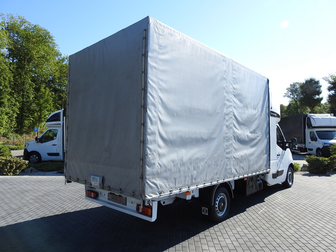 RENAULT MASTER TARPAULIN 8 PALLETS WEBASTO CRUISE CONTROL AIR CONDITIONING PNEUMATICS 170HP - Тентований фургон: фото 3 RENAULT MASTER TARPAULIN 8 PALLETS WEBASTO CRUISE CONTROL AIR CONDITIONING PNEUMATICS 170HP - Тентований фургон: фото 3