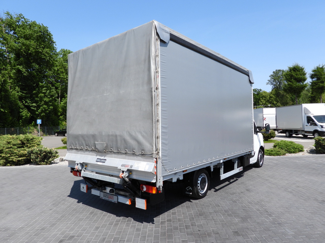 RENAULT MASTER TARPAULIN LIFT 10 PALLETS WEBASTO CRUISE CONTROL LED LIGHTS PNEUMATICS AIR CONDITIONING 165HP - Тентований фургон: фото 3 RENAULT MASTER TARPAULIN LIFT 10 PALLETS WEBASTO CRUISE CONTROL LED LIGHTS PNEUMATICS AIR CONDITIONING 165HP - Тентований фургон: фото 3