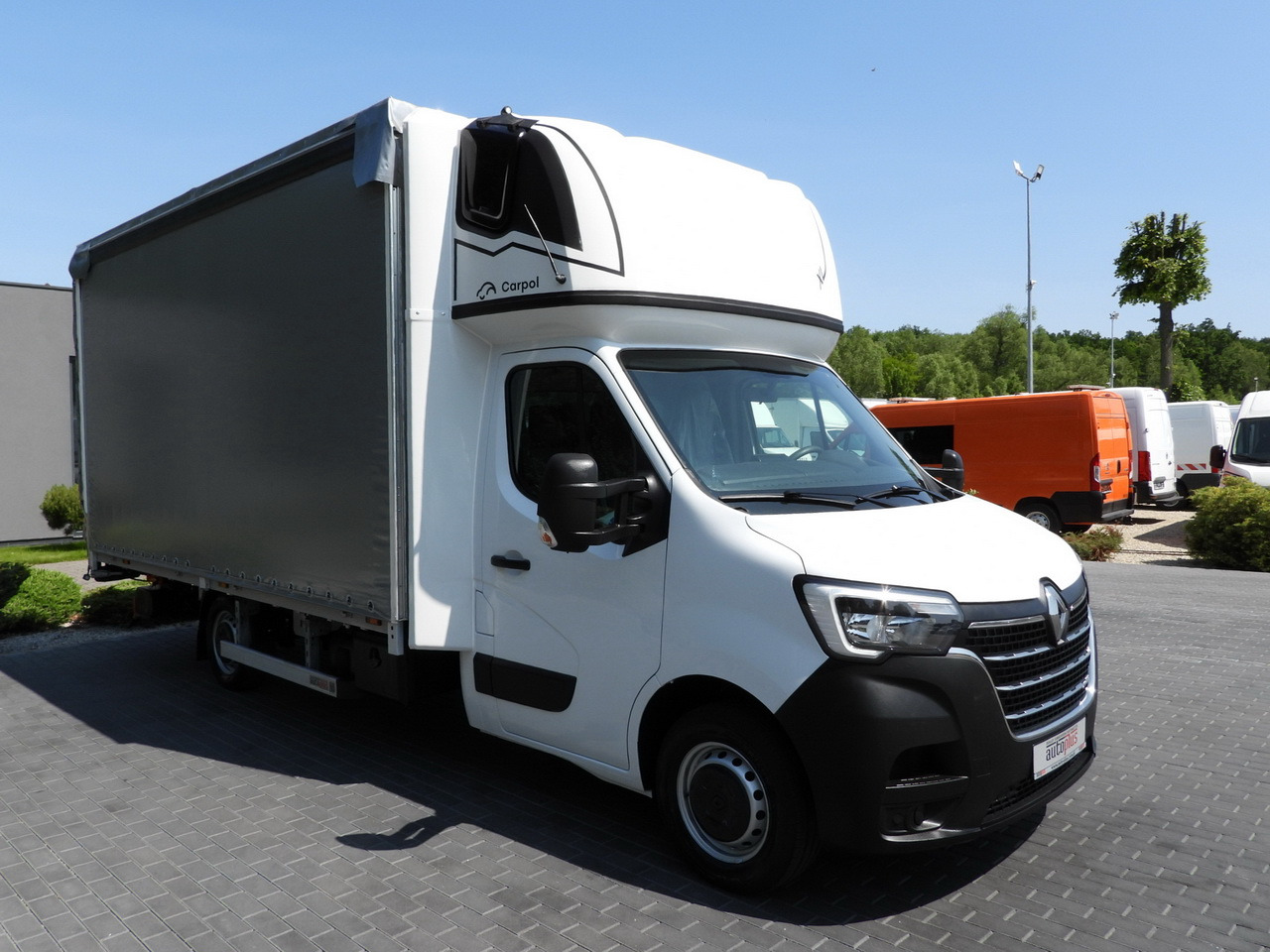 RENAULT MASTER TARPAULIN LIFT 10 PALLETS WEBASTO CRUISE CONTROL LED LIGHTS PNEUMATICS AIR CONDITIONING 165HP - Тентований фургон: фото 4 RENAULT MASTER TARPAULIN LIFT 10 PALLETS WEBASTO CRUISE CONTROL LED LIGHTS PNEUMATICS AIR CONDITIONING 165HP - Тентований фургон: фото 4