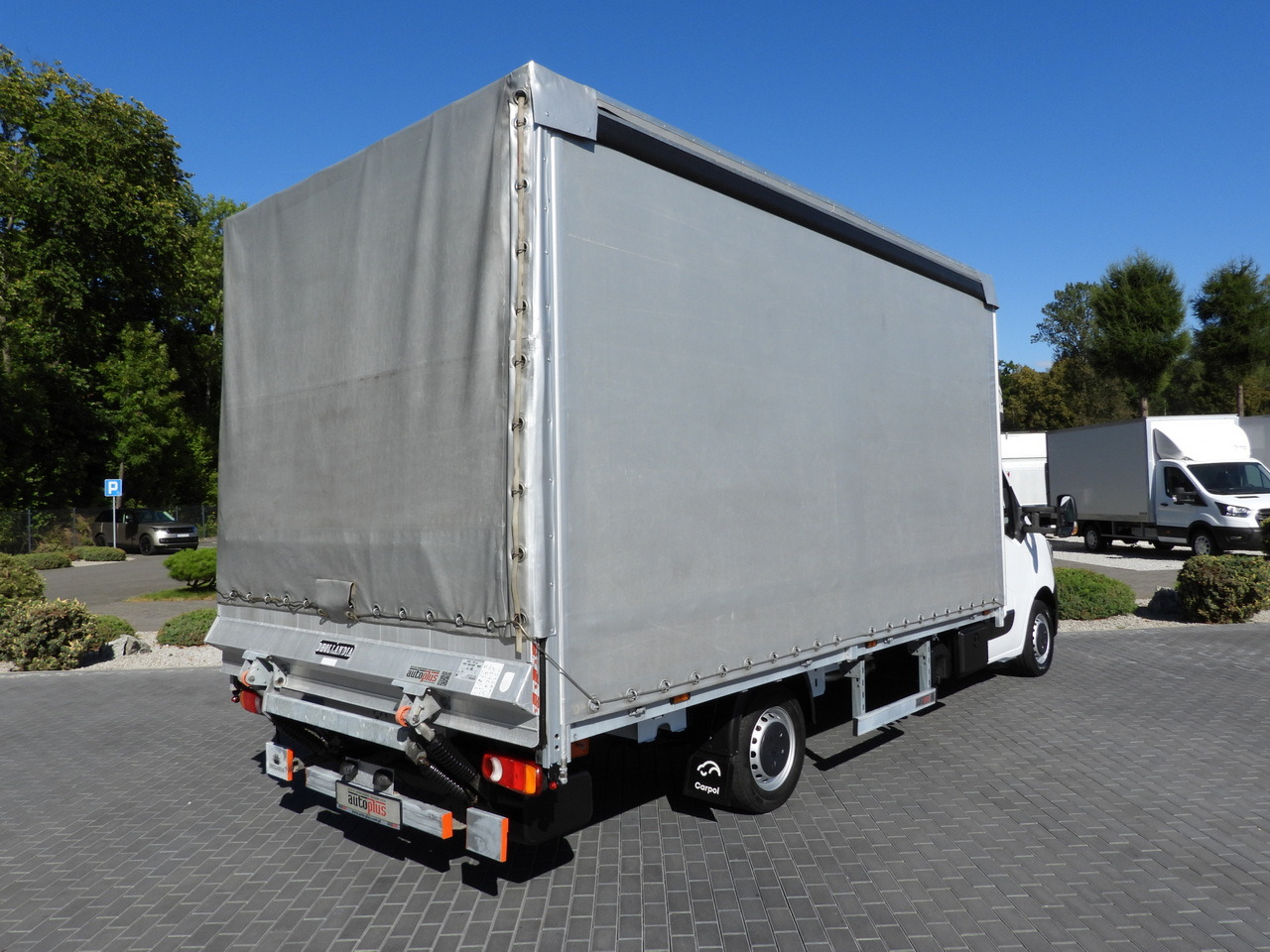 RENAULT MASTER TARPAULIN LIFT 10 PALLETS WEBASTO CRUISE CONTROL LED LIGHTS PNEUMATICS AIR CONDITIONING 165HP - Тентований фургон: фото 3 RENAULT MASTER TARPAULIN LIFT 10 PALLETS WEBASTO CRUISE CONTROL LED LIGHTS PNEUMATICS AIR CONDITIONING 165HP - Тентований фургон: фото 3