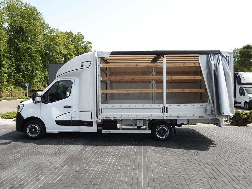 Тентований фургон, Вантажопасажирський фургон Renault MASTER PRITSCHE PLANE 10 PALETTEN WEBASTO: фото 8