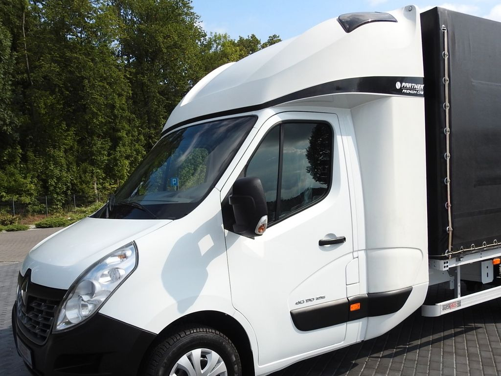 Тентований фургон, Вантажопасажирський фургон Renault MASTER PRITSCHE PLANE 8 PALETTEN TEMPOMAT: фото 16