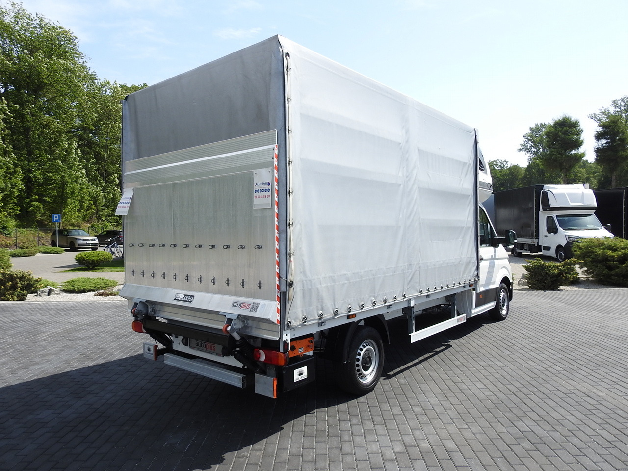 VOLKSWAGEN CRAFTER TARPAULIN LIFT 8 PALLETS WEBASTO CRUISE CONTROL 180HP - Тентований фургон: фото 3 VOLKSWAGEN CRAFTER TARPAULIN LIFT 8 PALLETS WEBASTO CRUISE CONTROL 180HP - Тентований фургон: фото 3