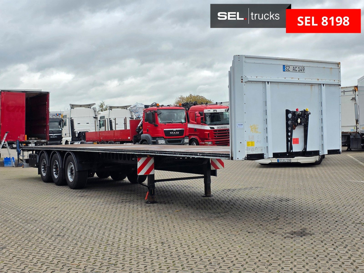 Berger SAPL24 / 4.290 kg !!!! - Бортовий напівпричіп/ Платформа: фото 3 Berger SAPL24 / 4.290 kg !!!! - Бортовий напівпричіп/ Платформа: фото 3