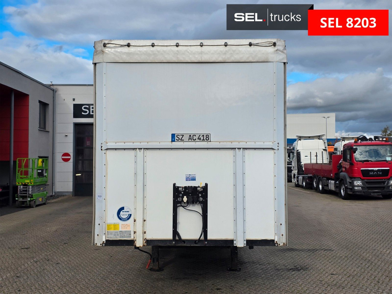 Berger SAPL24 / Coilmulde / 5.450 kg Leergewicht - Тентований напівпричіп: фото 2 Berger SAPL24 / Coilmulde / 5.450 kg Leergewicht - Тентований напівпричіп: фото 2