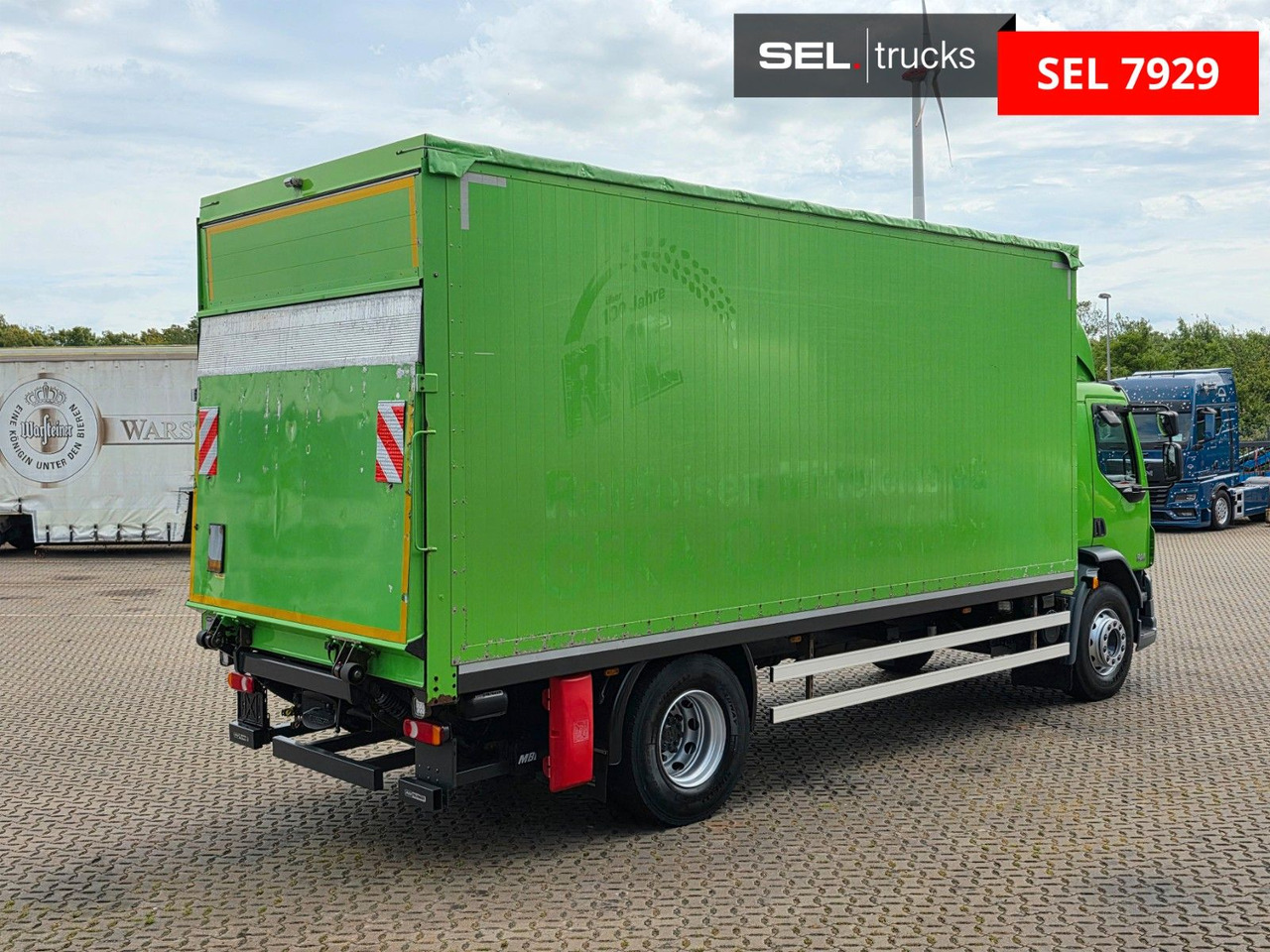 DAF FA LF 55.300 / Ladebordwand + Kofferseite - Тентована вантажівка: фото 5 DAF FA LF 55.300 / Ladebordwand + Kofferseite - Тентована вантажівка: фото 5