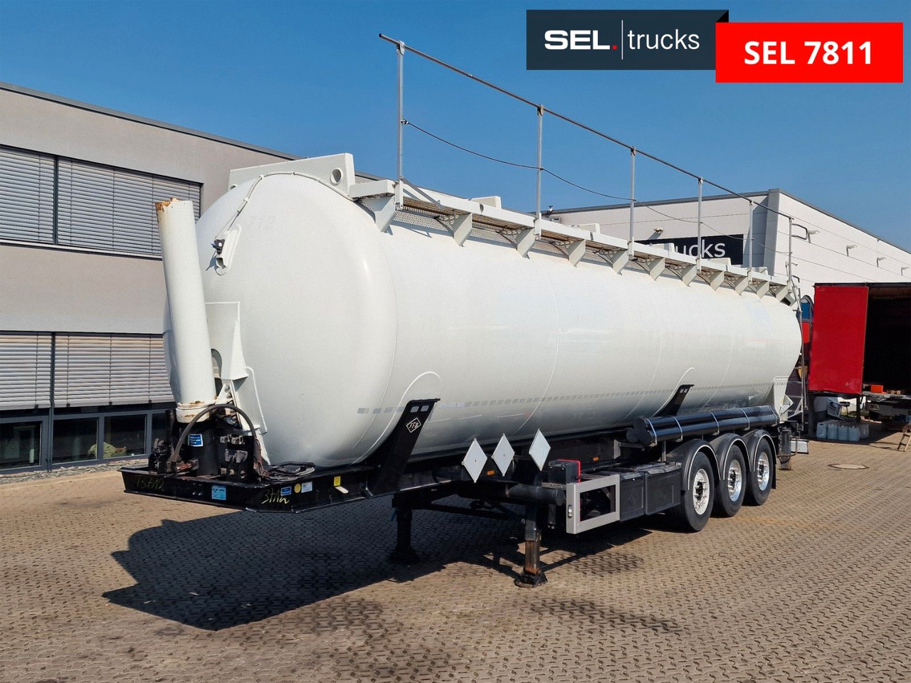 Feldbinder KIP 60/7300/A/2 / 60.000 l / Kippsilo - Напівпричіп цистерна для сипучих вантажів: фото 1 Feldbinder KIP 60/7300/A/2 / 60.000 l / Kippsilo - Напівпричіп цистерна для сипучих вантажів: фото 1