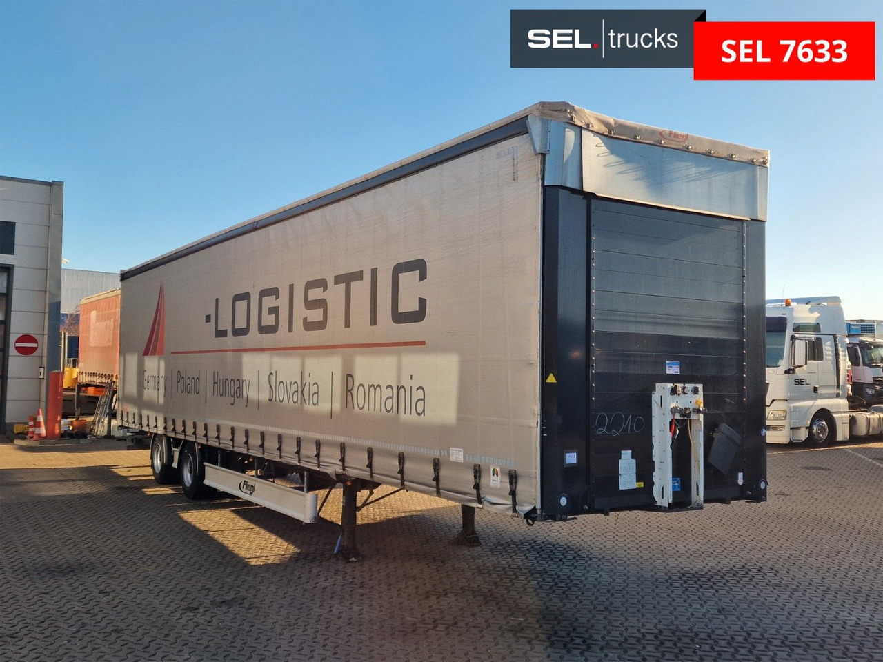 Fliegl SZS320 / Hubdach / EDSCHA / Mega - Тентований напівпричіп: фото 3 Fliegl SZS320 / Hubdach / EDSCHA / Mega - Тентований напівпричіп: фото 3