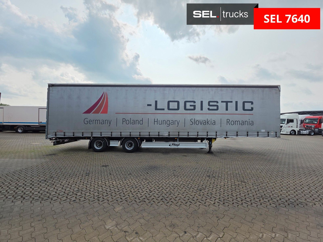 Fliegl SZS320 / Hubdach / EDSCHA / Mega - Тентований напівпричіп: фото 4 Fliegl SZS320 / Hubdach / EDSCHA / Mega - Тентований напівпричіп: фото 4