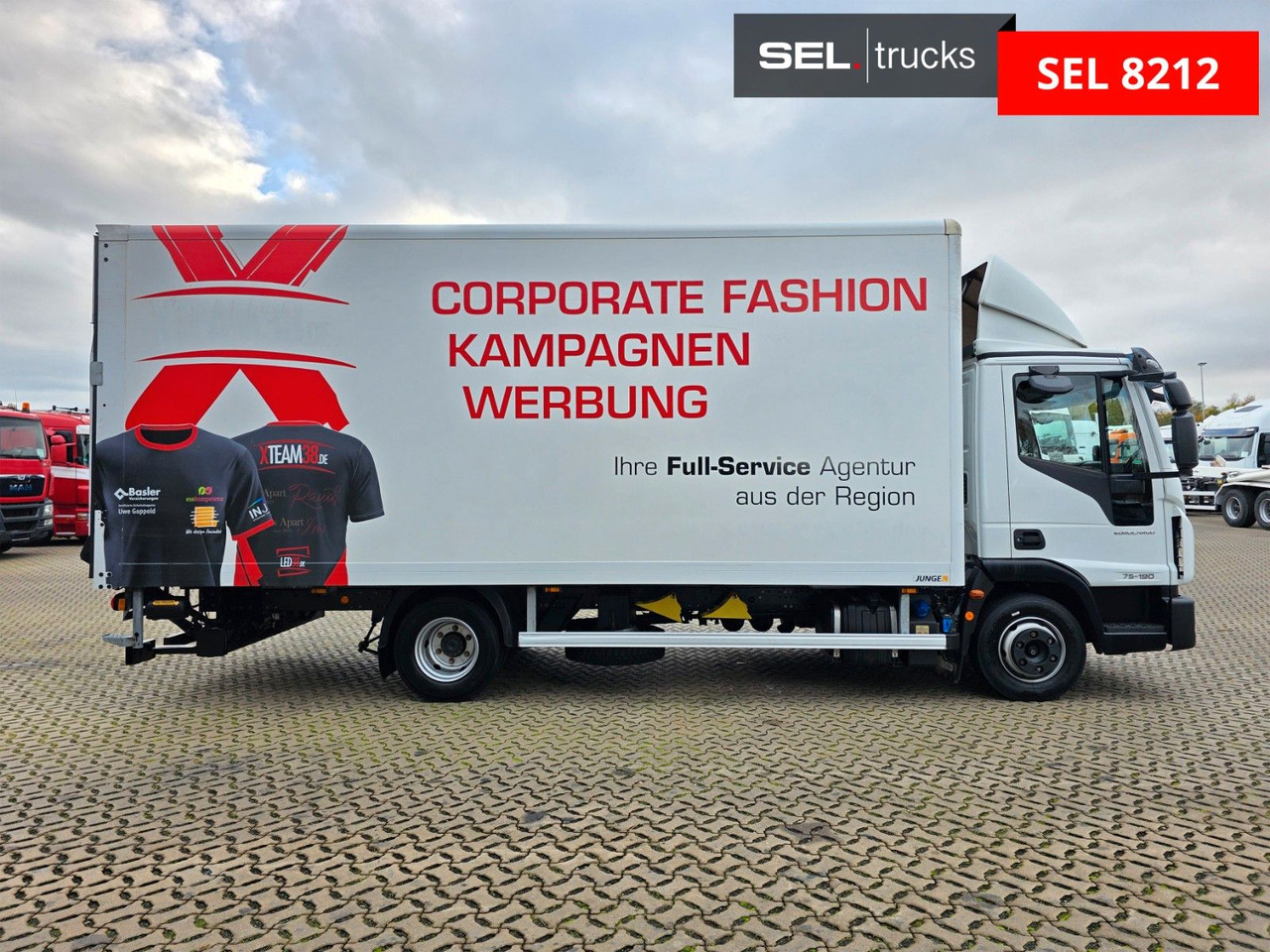 Iveco Eurocargo 75-190 / Ladebordwand / 6D - Фургон з закритим кузовом: фото 4 Iveco Eurocargo 75-190 / Ladebordwand / 6D - Фургон з закритим кузовом: фото 4