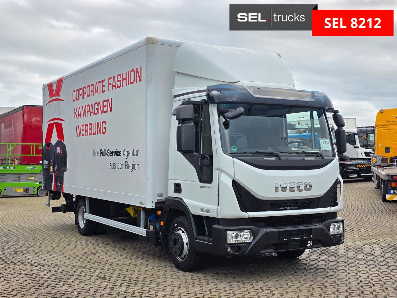 Iveco Eurocargo 75-190 / Ladebordwand / 6D - Фургон з закритим кузовом: фото 3 Iveco Eurocargo 75-190 / Ladebordwand / 6D - Фургон з закритим кузовом: фото 3