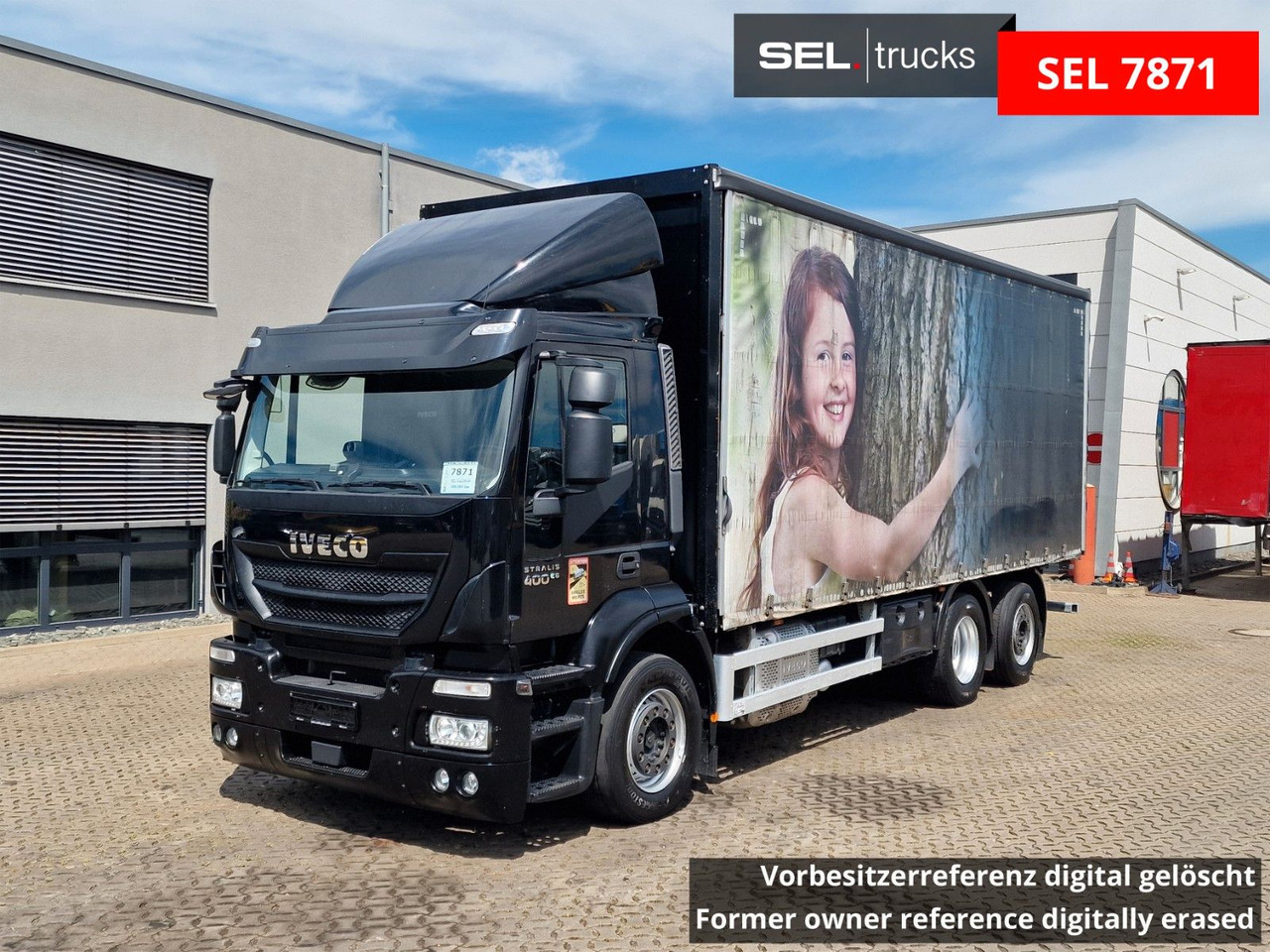Iveco Stralis 400 / Staplerhalterung / Lenk-Liftachse - Тентована вантажівка: фото 1 Iveco Stralis 400 / Staplerhalterung / Lenk-Liftachse - Тентована вантажівка: фото 1