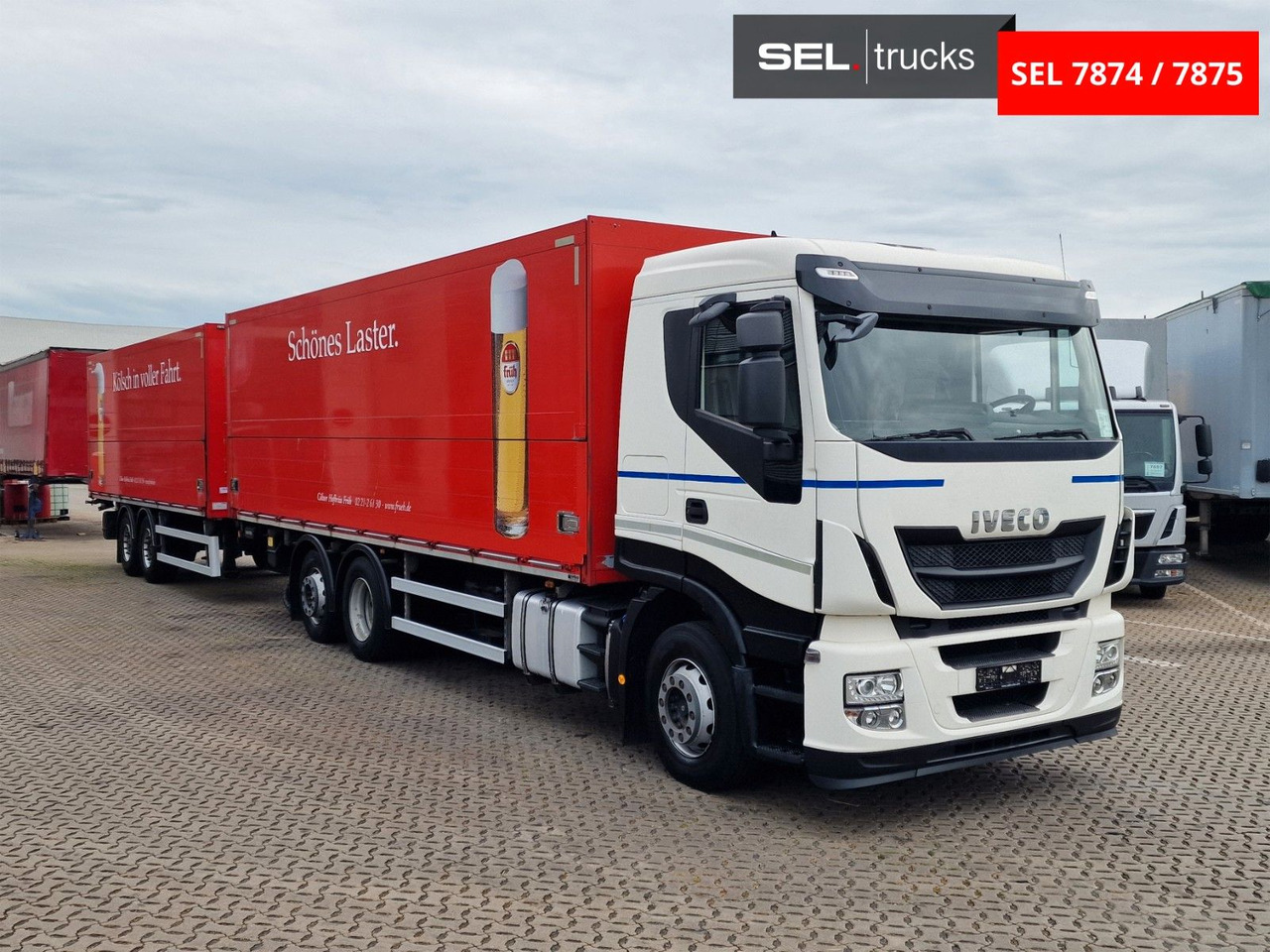 Iveco Stralis 420 / Ladebordwand / Lenkachse /Liftache - Для перевезення напоїв вантажівка: фото 3 Iveco Stralis 420 / Ladebordwand / Lenkachse /Liftache - Для перевезення напоїв вантажівка: фото 3