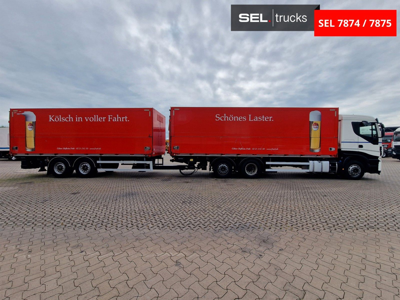 Iveco Stralis 420 / Ladebordwand / Lenkachse /Liftache - Для перевезення напоїв вантажівка: фото 4 Iveco Stralis 420 / Ladebordwand / Lenkachse /Liftache - Для перевезення напоїв вантажівка: фото 4