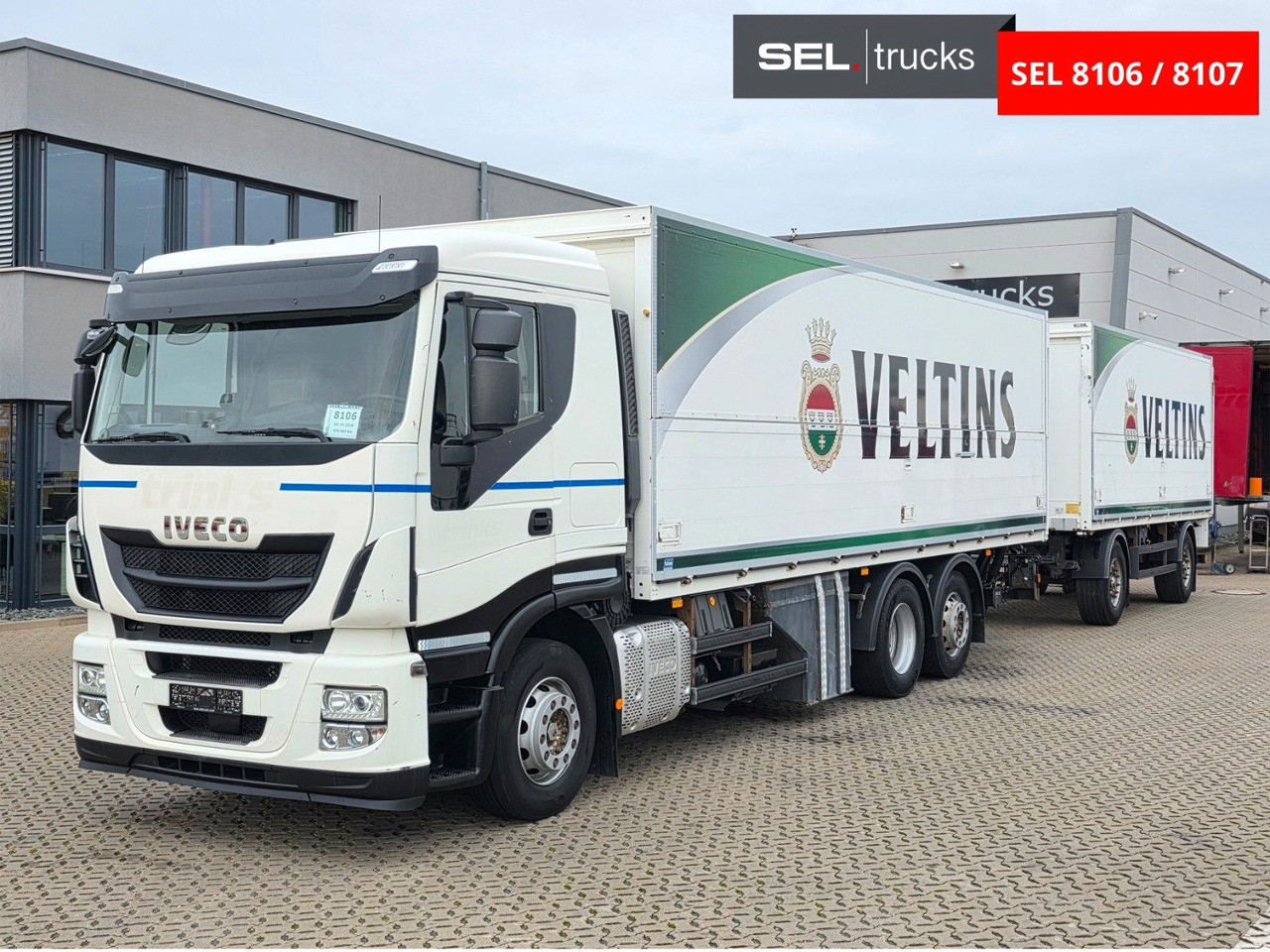 Iveco Stralis 460 / Ldbw / Lenkachse / Liftachse - Для перевезення напоїв вантажівка: фото 1 Iveco Stralis 460 / Ldbw / Lenkachse / Liftachse - Для перевезення напоїв вантажівка: фото 1