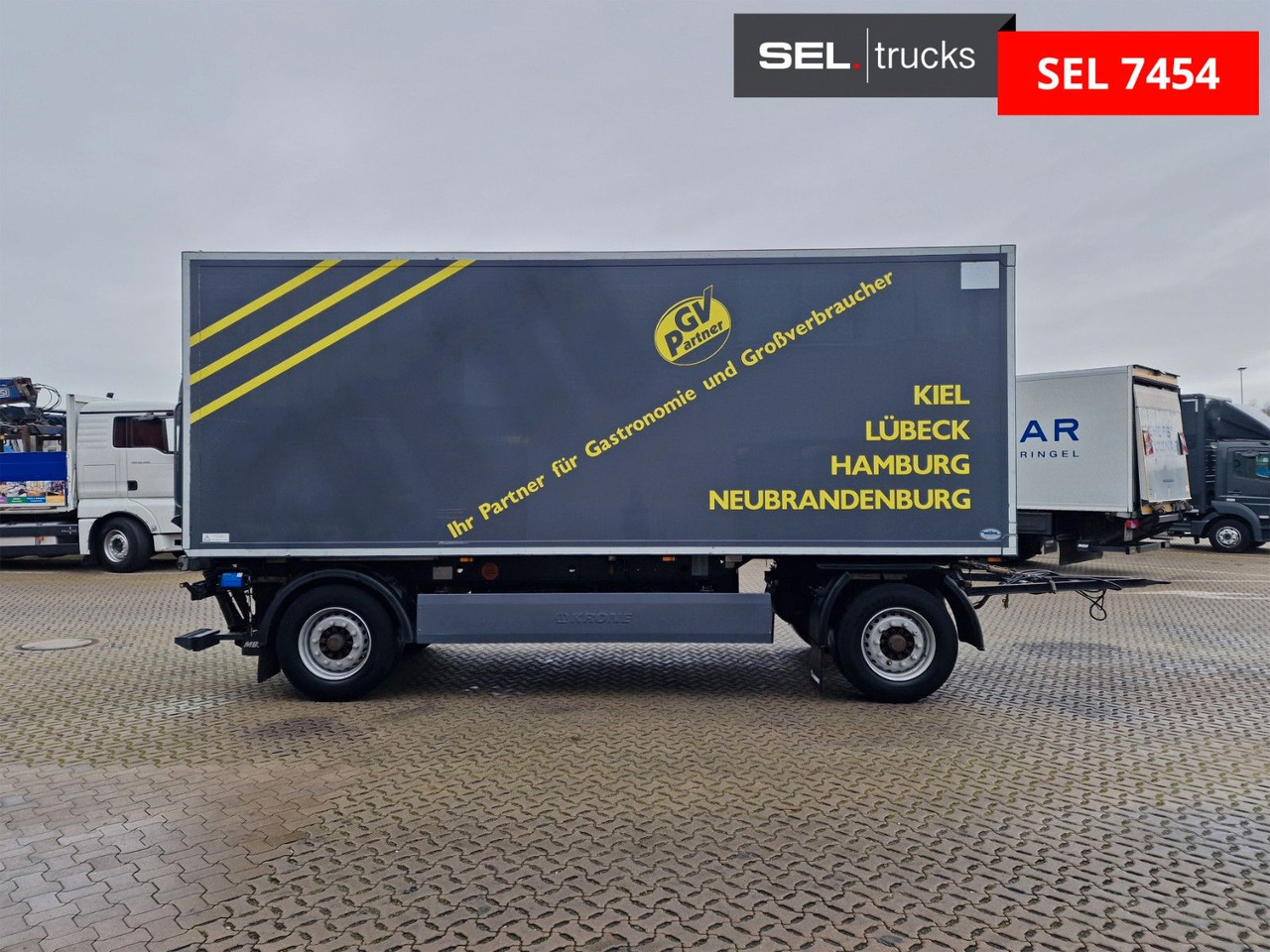 Krone AZ / Ldbw / Carrier Supra 850MT-X / FRC 04.2018 - Рефрижератор причіп: фото 4 Krone AZ / Ldbw / Carrier Supra 850MT-X / FRC 04.2018 - Рефрижератор причіп: фото 4