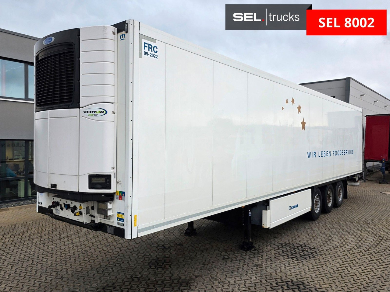 Krone SD / Doppelverdampfer/ Vector 1950 Mt / FRC 2022 - Рефрижератор напівпричіп: фото 1 Krone SD / Doppelverdampfer/ Vector 1950 Mt / FRC 2022 - Рефрижератор напівпричіп: фото 1