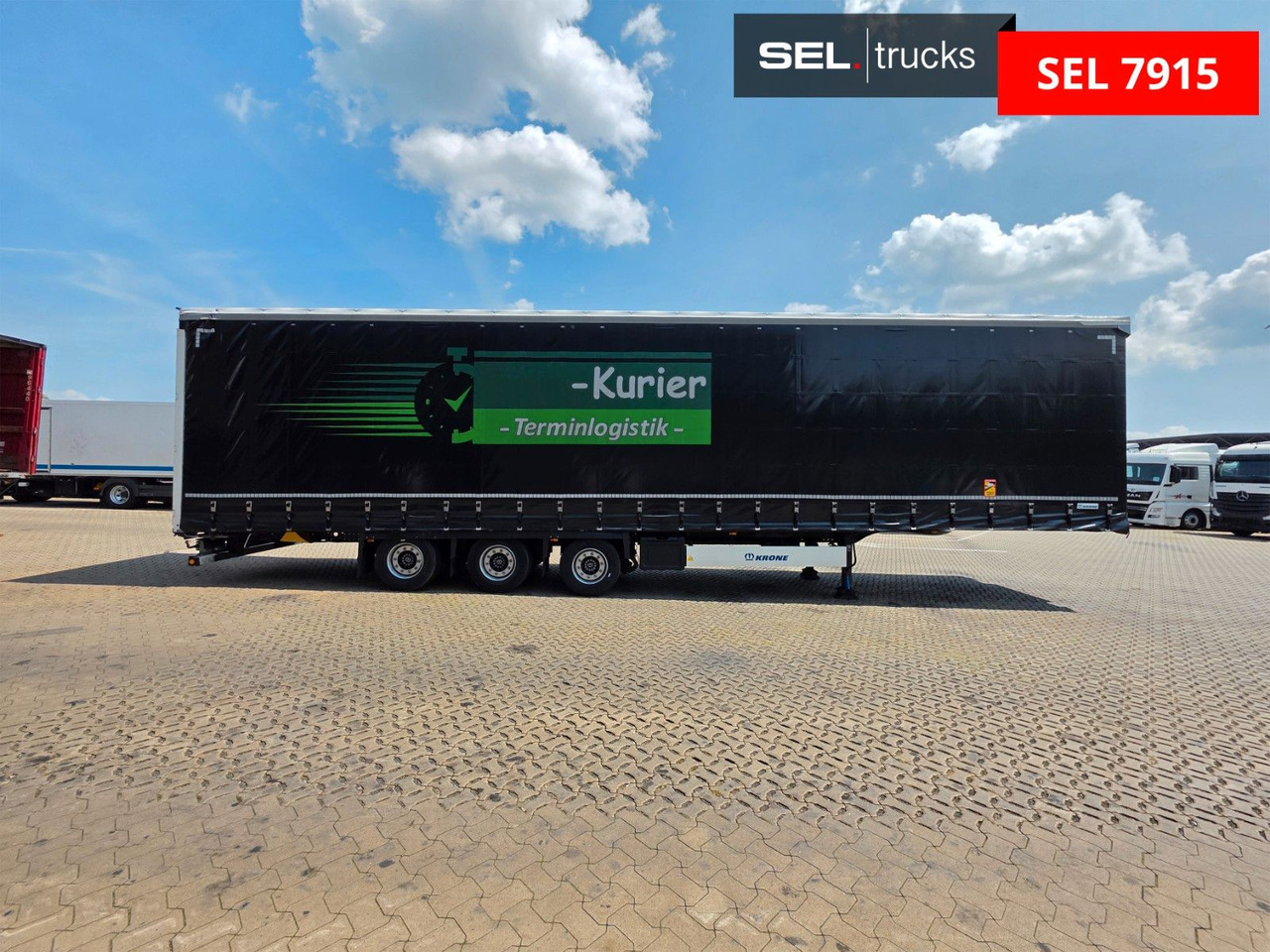 Krone SD / Hubdach / EDSCHA / Mega / Liftachse - Тентований напівпричіп: фото 4 Krone SD / Hubdach / EDSCHA / Mega / Liftachse - Тентований напівпричіп: фото 4