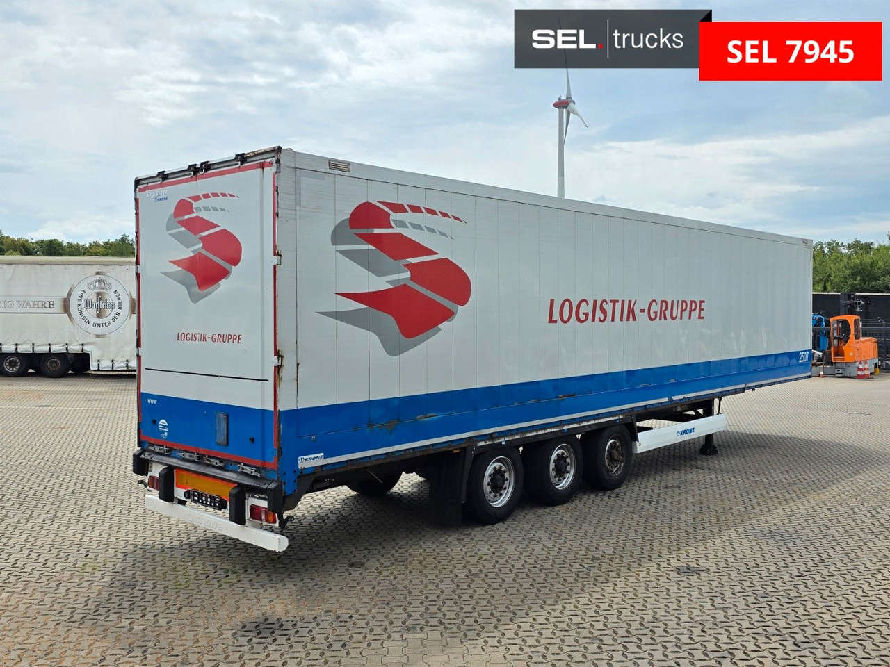 Krone SD / Textil / Liftachse - Закритий кузов напівпричіп: фото 5 Krone SD / Textil / Liftachse - Закритий кузов напівпричіп: фото 5