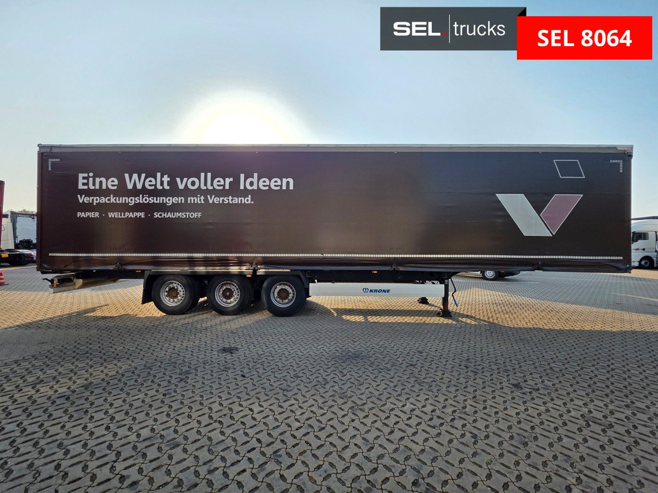 Krone SZ / EDSCHA / Liftachse - Тентований напівпричіп: фото 4 Krone SZ / EDSCHA / Liftachse - Тентований напівпричіп: фото 4