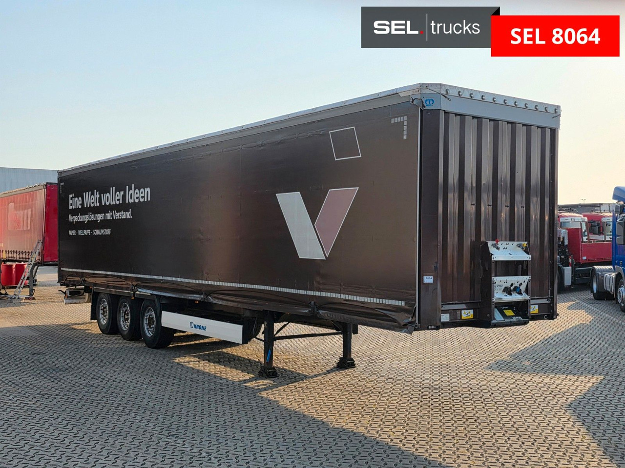 Krone SZ / EDSCHA / Liftachse - Тентований напівпричіп: фото 3 Krone SZ / EDSCHA / Liftachse - Тентований напівпричіп: фото 3