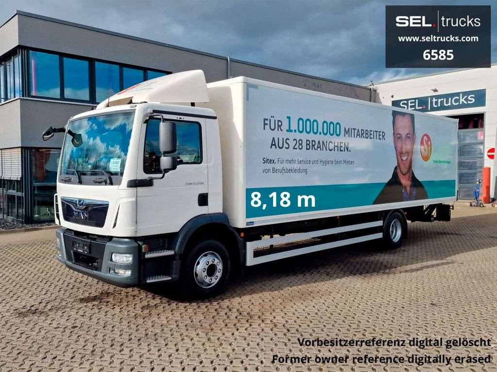MAN TGM 15.290 4x2 BL / Ladebordwand - Вантажівка з закритим кузовом: фото 1 MAN TGM 15.290 4x2 BL / Ladebordwand - Вантажівка з закритим кузовом: фото 1