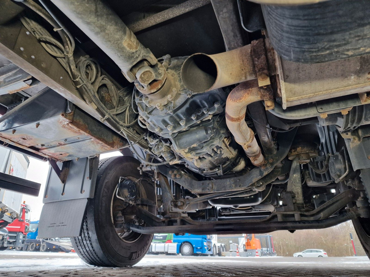 Тентована вантажівка MAN TGM 18.250 4X2 LL / Staplerhalterung: фото 11