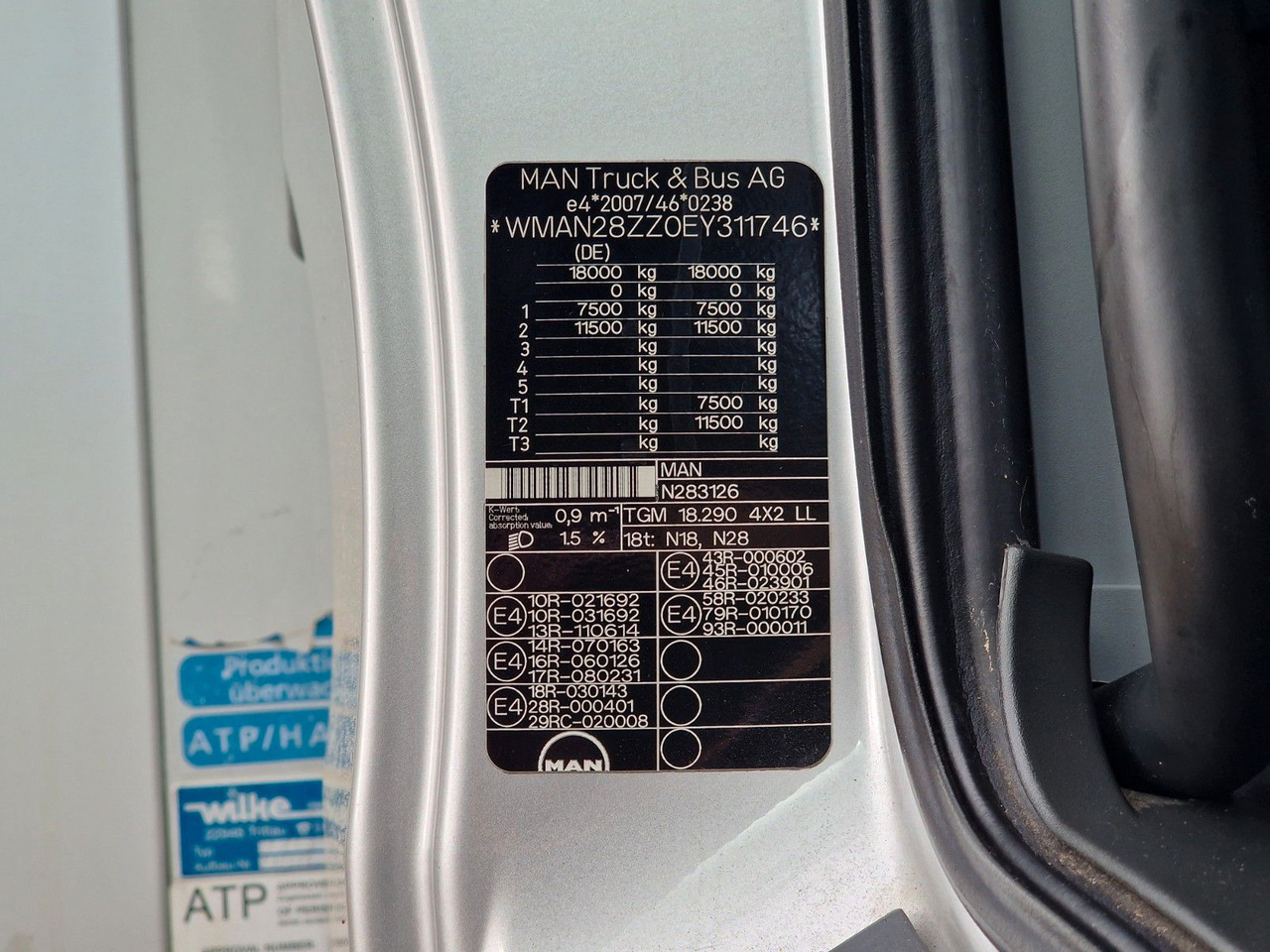 Рефрижератор вантажівка MAN TGM 18.290 4X2 LL/Ldbw/Triple Verdamp. /FRC 2020: фото 15 Рефрижератор вантажівка MAN TGM 18.290 4X2 LL/Ldbw/Triple Verdamp. /FRC 2020: фото 15