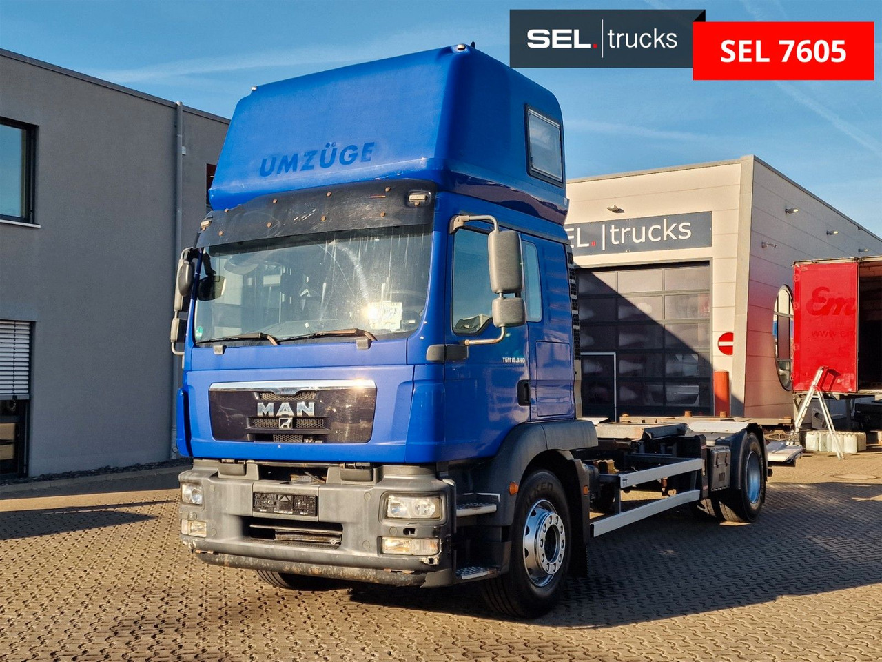 MAN TGM 18.340 4X2 LL / Ladebordwand / 3 Betten - Контейнеровоз/ Змінний кузов вантажівка: фото 1 MAN TGM 18.340 4X2 LL / Ladebordwand / 3 Betten - Контейнеровоз/ Змінний кузов вантажівка: фото 1