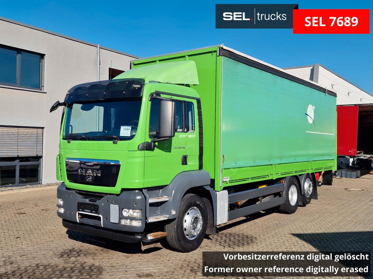 MAN TGS 26.360 6X2-2 BL / Ladebordwand / Aluklappen - Тентована вантажівка: фото 1 MAN TGS 26.360 6X2-2 BL / Ladebordwand / Aluklappen - Тентована вантажівка: фото 1