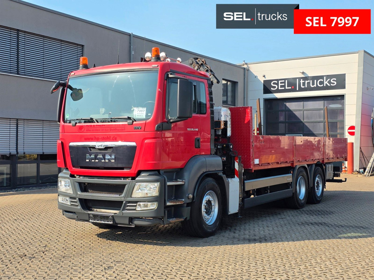 MAN TGS 26.440 6X2-2 BL / Mit Fernbedienung / ATLAS - Вантажівка з маніпулятором: фото 1 MAN TGS 26.440 6X2-2 BL / Mit Fernbedienung / ATLAS - Вантажівка з маніпулятором: фото 1