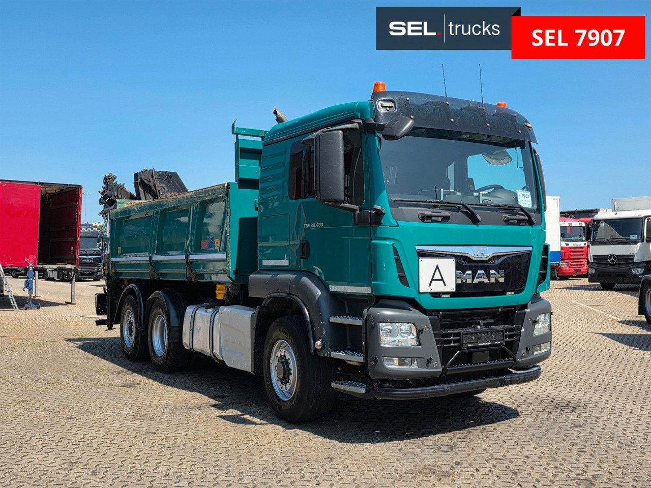 MAN TGS 28.480 6X4H-4 BL /HIAB /Fernbed. / Lenkachse - Самоскид вантажівка, Вантажівка з маніпулятором: фото 5 MAN TGS 28.480 6X4H-4 BL /HIAB /Fernbed. / Lenkachse - Самоскид вантажівка, Вантажівка з маніпулятором: фото 5
