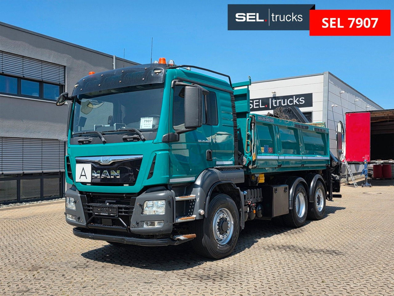 MAN TGS 28.480 6X4H-4 BL /HIAB /Fernbed. / Lenkachse - Самоскид вантажівка, Вантажівка з маніпулятором: фото 3 MAN TGS 28.480 6X4H-4 BL /HIAB /Fernbed. / Lenkachse - Самоскид вантажівка, Вантажівка з маніпулятором: фото 3