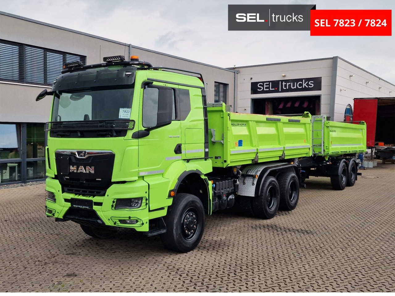 MAN TGS 33.510 6x6 BL CH /Dreiseitenkipper /6x6 / 6D - Самоскид вантажівка: фото 4 MAN TGS 33.510 6x6 BL CH /Dreiseitenkipper /6x6 / 6D - Самоскид вантажівка: фото 4