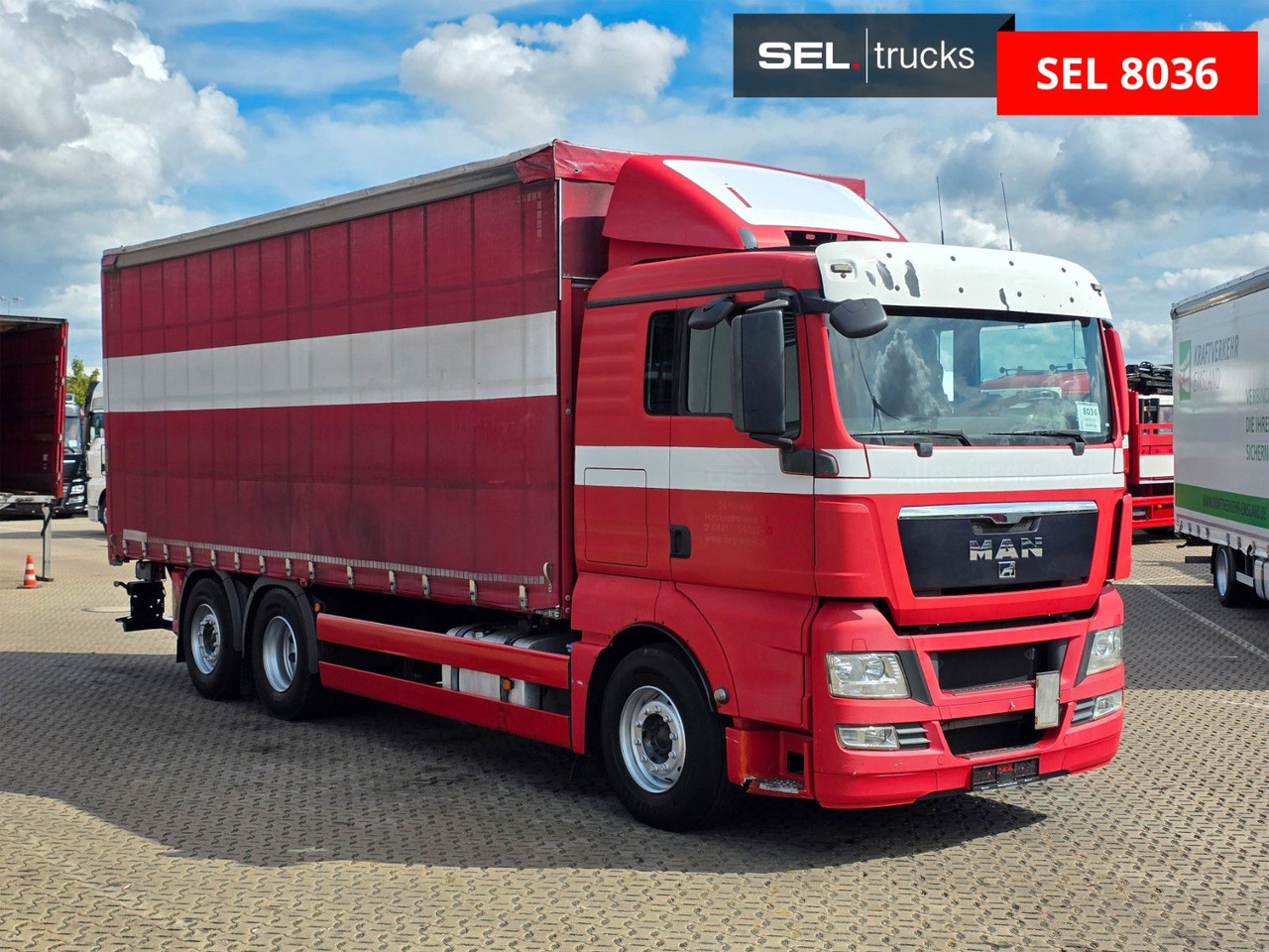 MAN TGX 26.360 6X2-2 LL / Intarder / Ldbw /Lenkachse - Тентована вантажівка: фото 3 MAN TGX 26.360 6X2-2 LL / Intarder / Ldbw /Lenkachse - Тентована вантажівка: фото 3