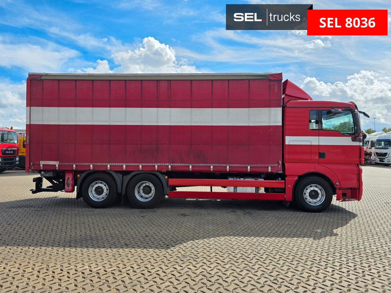 MAN TGX 26.360 6X2-2 LL / Intarder / Ldbw /Lenkachse - Тентована вантажівка: фото 4 MAN TGX 26.360 6X2-2 LL / Intarder / Ldbw /Lenkachse - Тентована вантажівка: фото 4