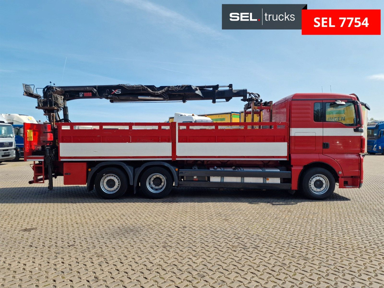 MAN TGX 26.400 6x2-2 BL/ Intarder / HIAB / Lenkachse - Вантажівка з маніпулятором: фото 4 MAN TGX 26.400 6x2-2 BL/ Intarder / HIAB / Lenkachse - Вантажівка з маніпулятором: фото 4