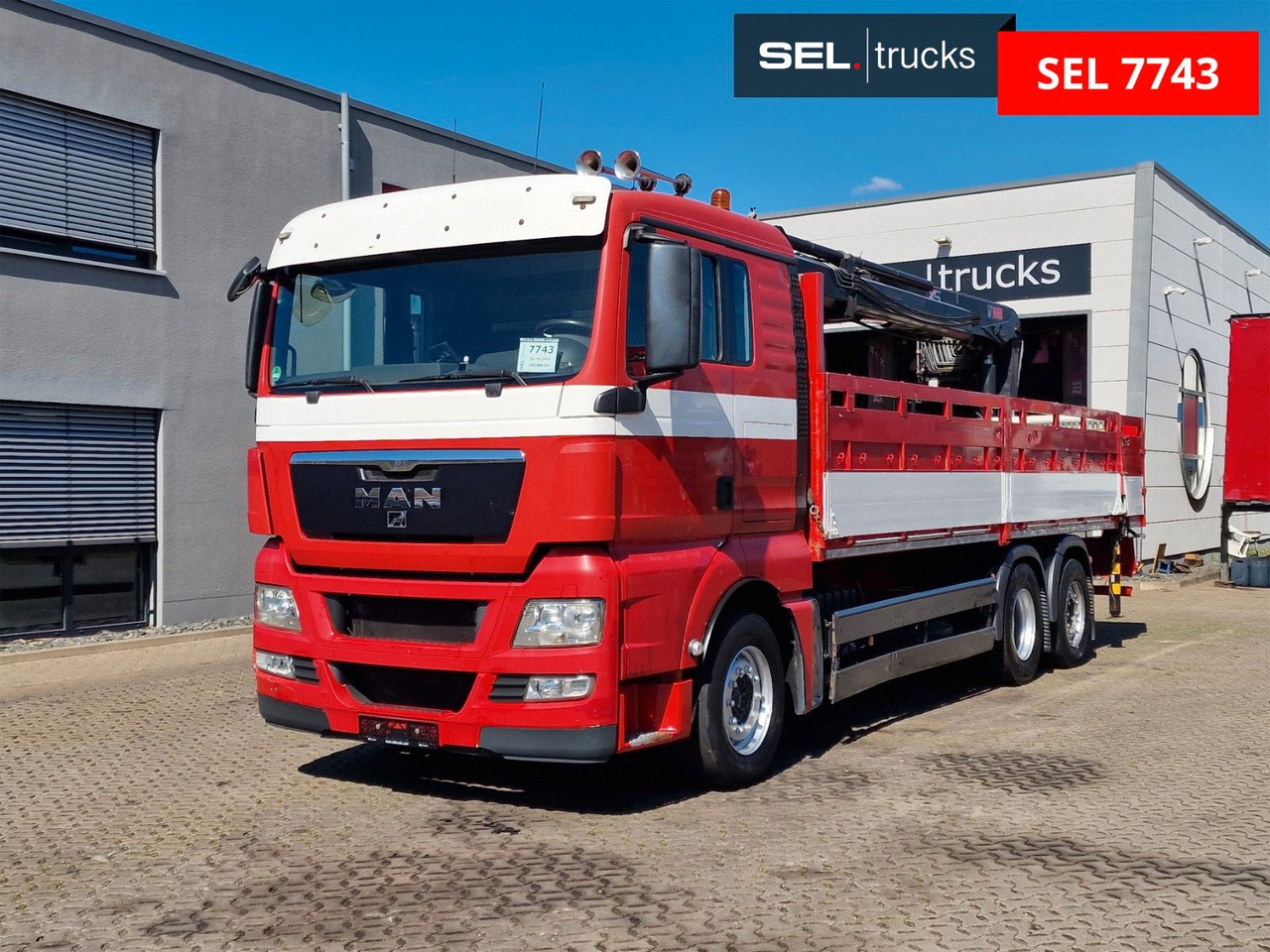 MAN TGX 26.400 6x2-2 BL / Intarder / HIAB /Lenkachse - Вантажівка з маніпулятором: фото 1 MAN TGX 26.400 6x2-2 BL / Intarder / HIAB /Lenkachse - Вантажівка з маніпулятором: фото 1