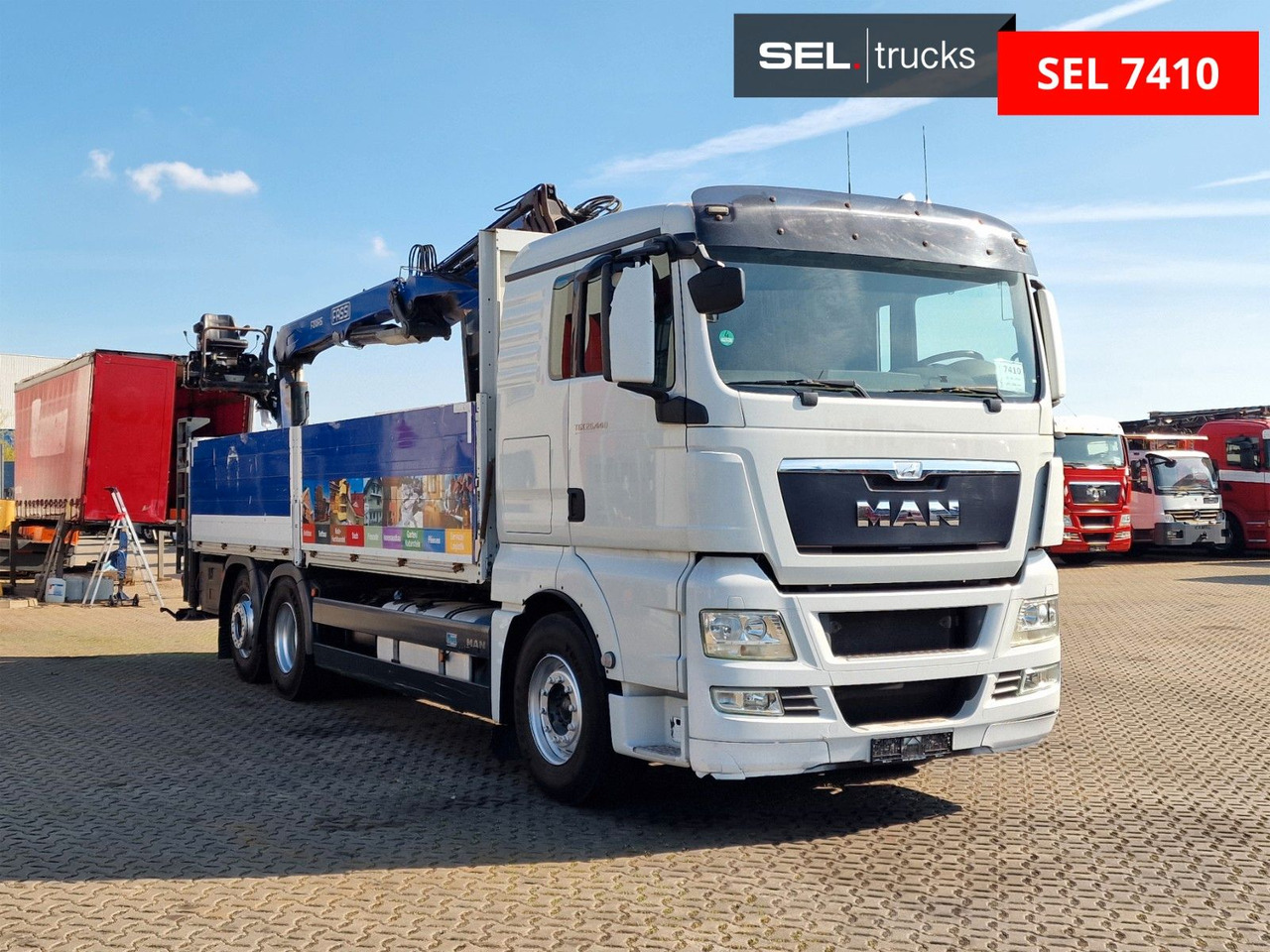 MAN TGX 26.440 6X2-2 LL /Intarder /Fassi /Lenkachse - Вантажівка з маніпулятором: фото 3 MAN TGX 26.440 6X2-2 LL /Intarder /Fassi /Lenkachse - Вантажівка з маніпулятором: фото 3