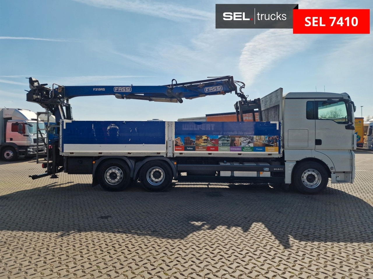 MAN TGX 26.440 6X2-2 LL /Intarder /Fassi /Lenkachse - Вантажівка з маніпулятором: фото 4 MAN TGX 26.440 6X2-2 LL /Intarder /Fassi /Lenkachse - Вантажівка з маніпулятором: фото 4