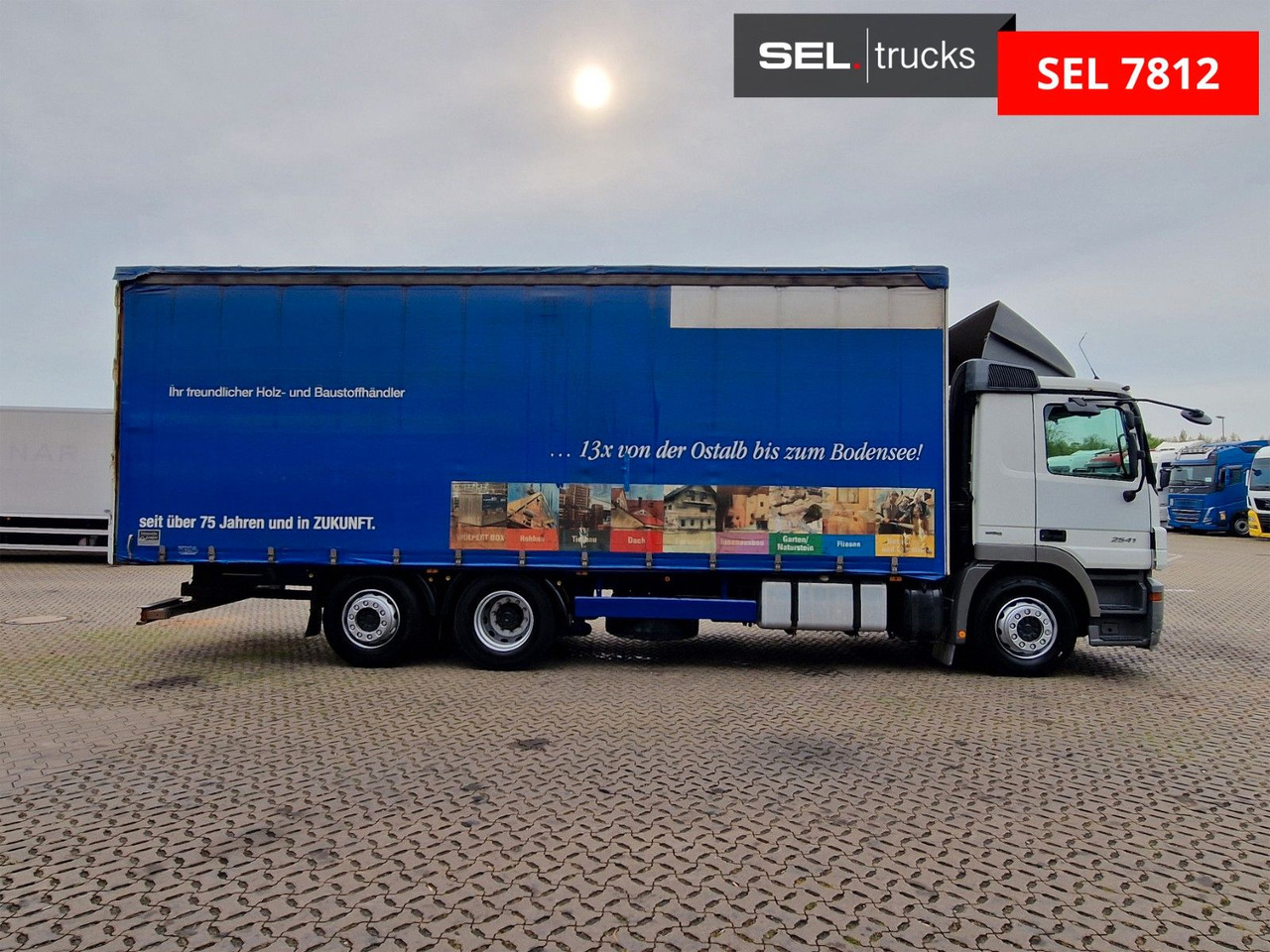 Mercedes-Benz Actros 2541 / Lenkachse / Liftachse / V6 - Тентована вантажівка: фото 4 Mercedes-Benz Actros 2541 / Lenkachse / Liftachse / V6 - Тентована вантажівка: фото 4