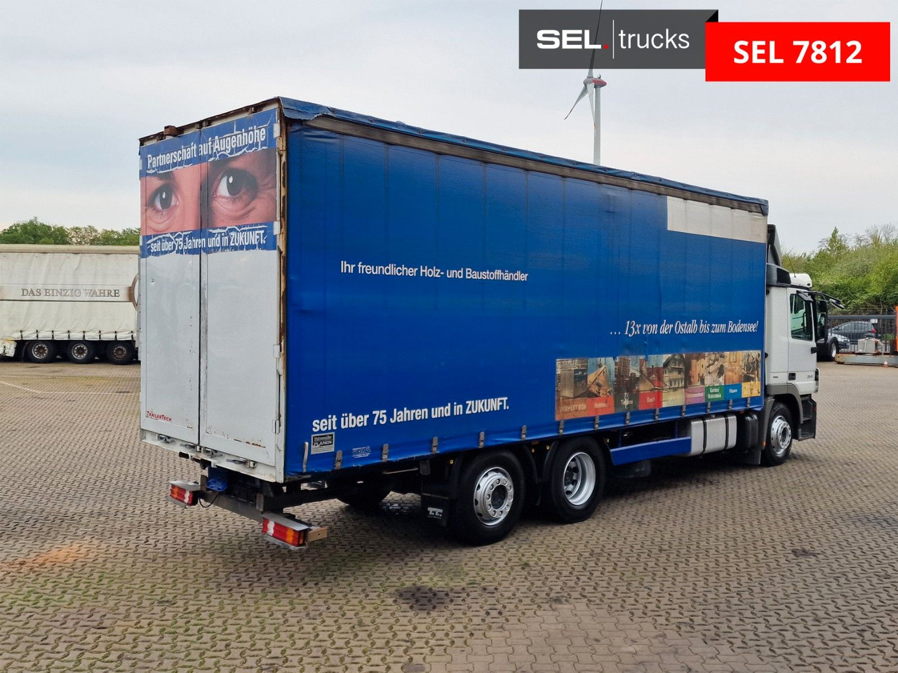 Mercedes-Benz Actros 2541 / Lenkachse / Liftachse / V6 - Тентована вантажівка: фото 5 Mercedes-Benz Actros 2541 / Lenkachse / Liftachse / V6 - Тентована вантажівка: фото 5
