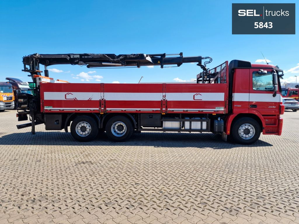 Mercedes-Benz Actros 2546 / HIAB 166K / ADC 4,1t / Lenkachse Mercedes-Benz Actros 2546 / HIAB 166K / ADC 4,1t / Lenkachse - Вантажівка з маніпулятором, Бортова вантажівка/ Платформа: фото 4 Mercedes-Benz Actros 2546 / HIAB 166K / ADC 4,1t / Lenkachse Mercedes-Benz Actros 2546 / HIAB 166K / ADC 4,1t / Lenkachse - Вантажівка з маніпулятором, Бортова вантажівка/ Платформа: фото 4