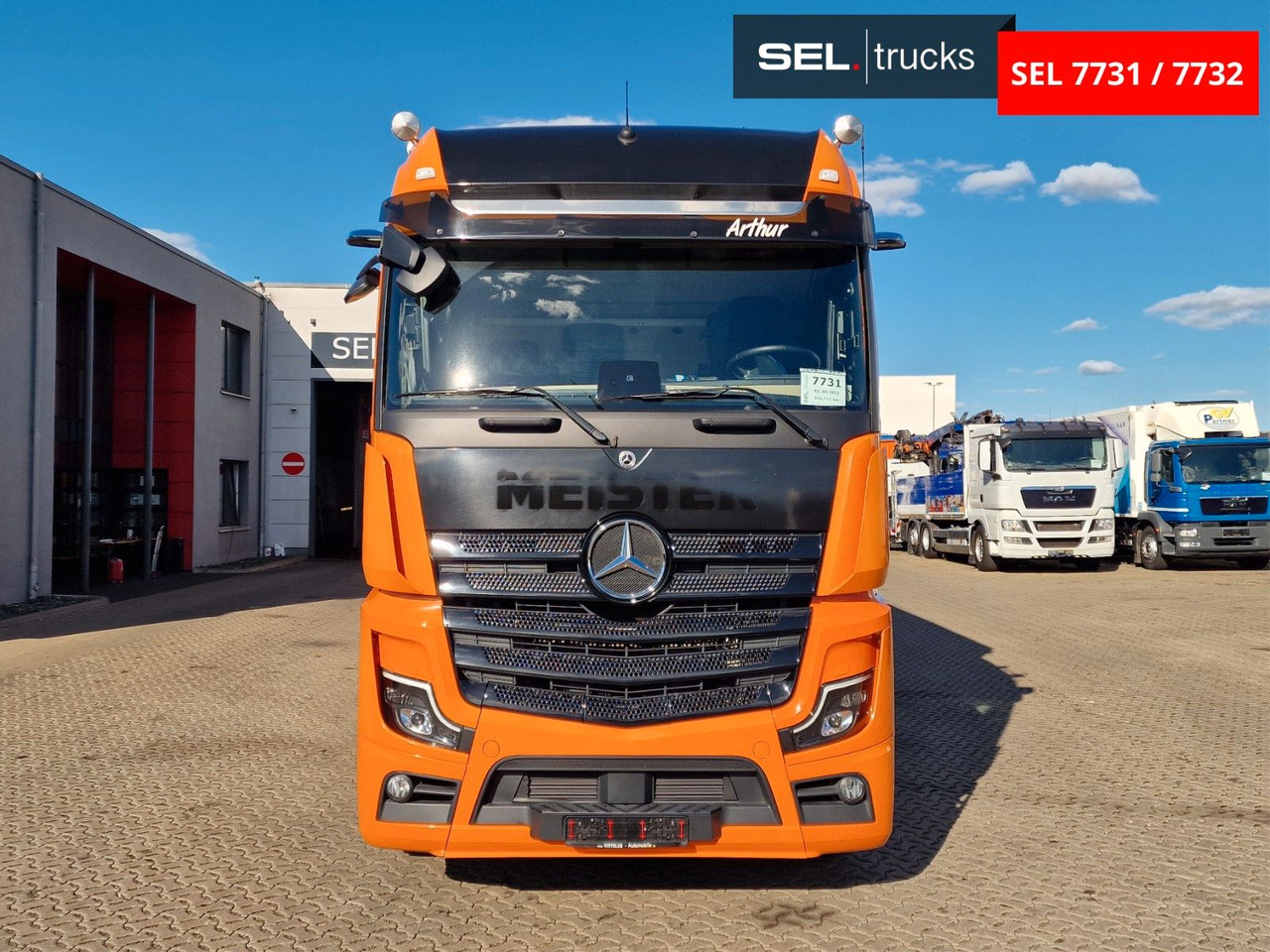 Mercedes-Benz Actros 2548 / Retarder / Aluklappen / 6E - Тентована вантажівка: фото 2 Mercedes-Benz Actros 2548 / Retarder / Aluklappen / 6E - Тентована вантажівка: фото 2